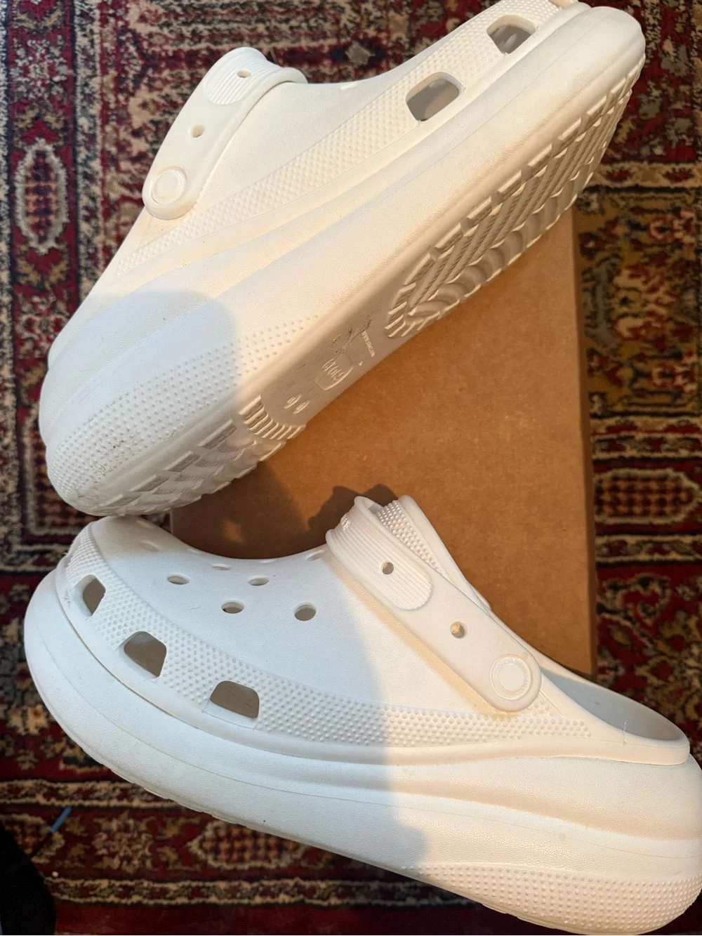 CROCS Classic All-White Slip-On Clog